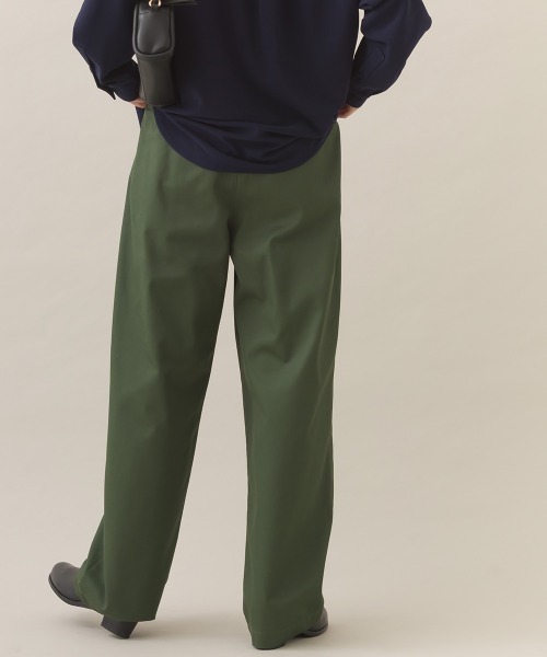 OMNES（オムネス）の「ハイウエストツータックチノパンツ（チノパンツ・レディース・ブラウン/オリーブ/ブラック/アイボリー・FREE）」の22枚目の写真