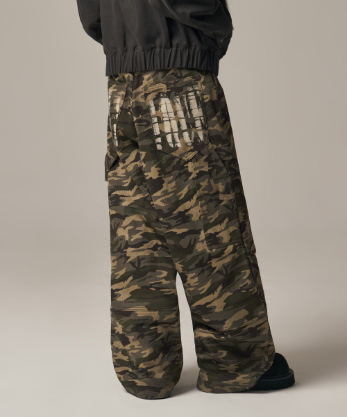 IDWS(アイドンワナセル)の「Oblique Print Pants Light Multi(その他パンツ・レディース・その他・0/1/2)」の1枚目の写真