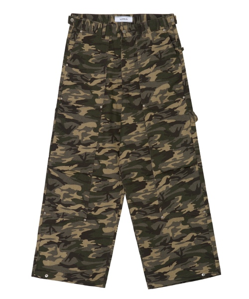 IDWS(アイドンワナセル)の「Oblique Print Pants Light Multi(その他パンツ・レディース・その他・0/1/2)」の2枚目の写真