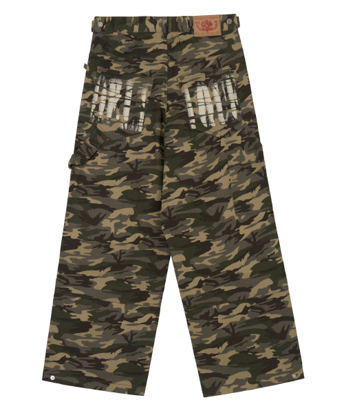 IDWS(アイドンワナセル)の「Oblique Print Pants Light Multi(その他パンツ・レディース・その他・0/1/2)」の3枚目の写真