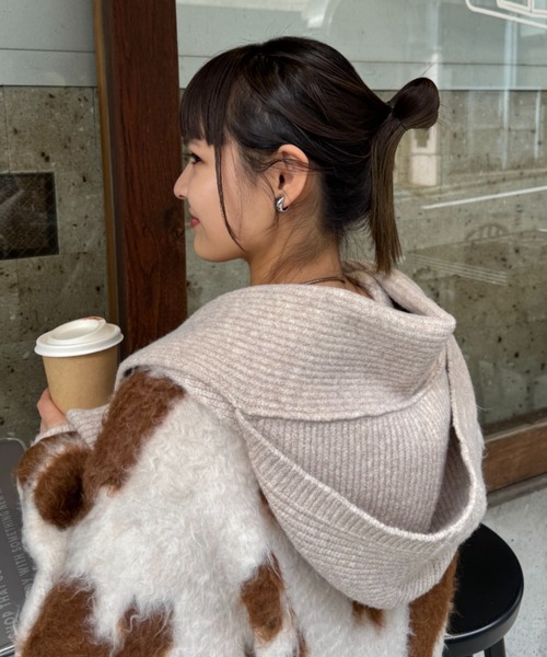 セール】フード付きスカーフマフラー（マフラー）｜CIAOPANIC TYPY