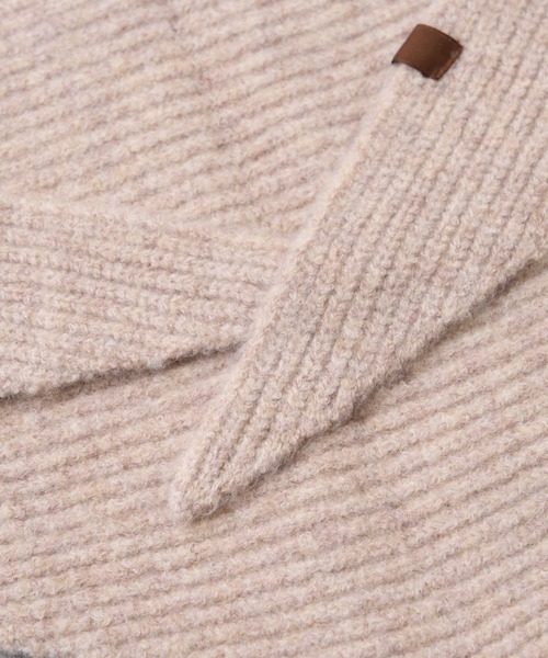 CIAOPANIC TYPY（チャオパニックティピー）の「フード付きスカーフマフラー（マフラー・レディース・バーガンディー/アイボリー/グレー・ONE SIZE）」の10枚目の写真