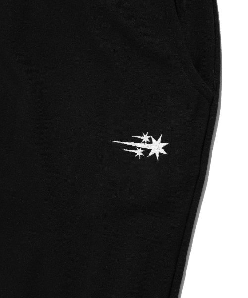 NICE GHOST CLUB（ナイスゴーストクラブ）の「LOGO SWEAT LAYERED PANTS_BLACK(NG2DFUPA91A)（その他パンツ・レディース・ブラック・F）」の2枚目の写真