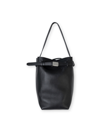 BROWNYARD（ブラウンヤード）の「レザーバケットラージバッグ、ブラック（トートバッグ）」