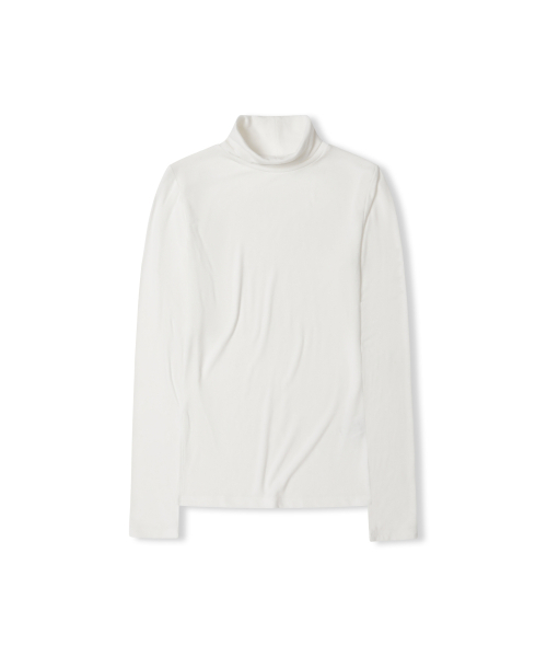 LEATHERY（レザリー）の「Slit Turtleneck Top [WARM GREY]（Tシャツ/カットソー・レディース・その他・FREE）」の6枚目の写真
