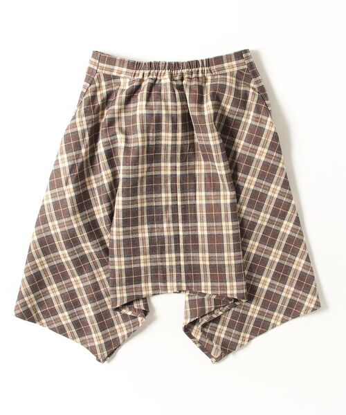 ROSE BUD(ローズバッド)の「TIED SHIRT HEM SKIRT(スカート・レディース・ブラウン/ネイビー・ONE SIZE)」の18枚目の写真
