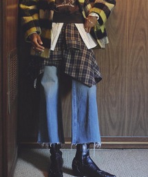 TIED SHIRT HEM SKIRT