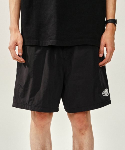 VISION STREET WEAR（ヴィジョンストリートウェア）の「VSW D-Logo Shorts Black（その他パンツ・レディース・その他・SMALL/LARGE/MEDIUM）」の4枚目の写真
