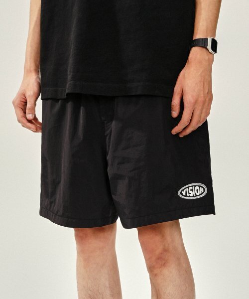 VISION STREET WEAR（ヴィジョンストリートウェア）の「VSW D-Logo Shorts Black（その他パンツ・レディース・その他・SMALL/LARGE/MEDIUM）」の5枚目の写真
