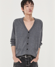 KICHUL（キチョル）の「Daylight Solid Cardigan (Grey)（カーディガン/ボレロ）」