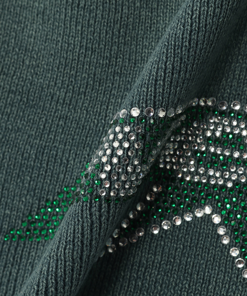 WOKE EDGE / ウォークエッジ Rhinestone WE Star Logo Beanie 【公式通販】