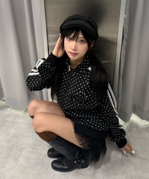 CRANK（クランク）の「【CRANK】ROSE DOT TRACK JACKET / 【クランク