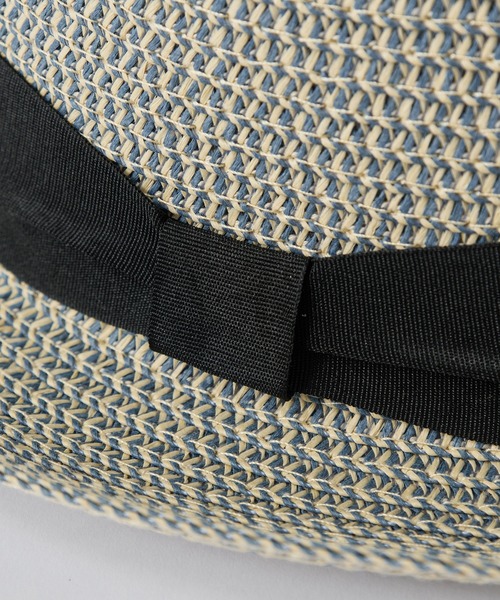 MEN'S BIGI（メンズビギ）の「PAPER FOLDING HAT（ハット・メンズ・ネイビー/ベージュ系その他/ブラック・FREE）」の13枚目の写真
