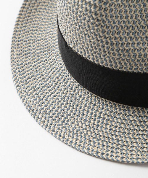 MEN'S BIGI（メンズビギ）の「PAPER FOLDING HAT（ハット・メンズ・ネイビー/ベージュ系その他/ブラック・FREE）」の12枚目の写真