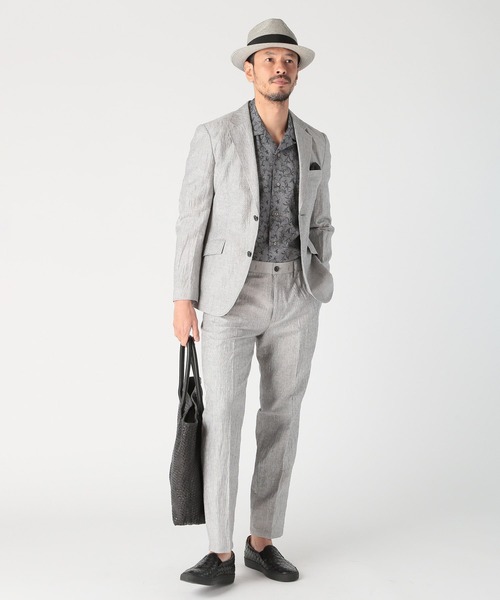 MEN'S BIGI（メンズビギ）の「PAPER FOLDING HAT（ハット・メンズ・ネイビー/ベージュ系その他/ブラック・FREE）」の8枚目の写真