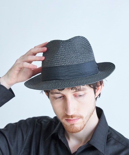 MEN'S BIGI(メンズビギ)の「PAPER FOLDING HAT(ハット・メンズ・ネイビー/ベージュ系その他/ブラック・FREE)」の20枚目の写真
