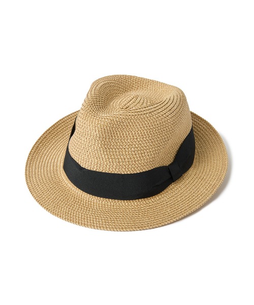 MEN'S BIGI(メンズビギ)の「PAPER FOLDING HAT(ハット・メンズ・ネイビー/ベージュ系その他/ブラック・FREE)」の4枚目の写真