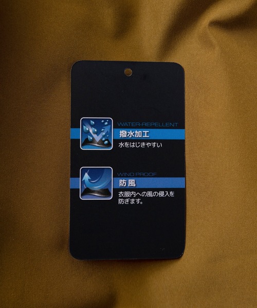 LOGOS（ロゴス）の「【71】【LOGOS PARK/ロゴス パーク】ワンポイントロゴ 裏ボア フードジャケット/マウンテンパーカー/ドローコード/撥水/防風（マウンテンパーカー・メンズ・キャメル/ブラック/グリーン/ネイビー・XL/L/M）」の6枚目の写真