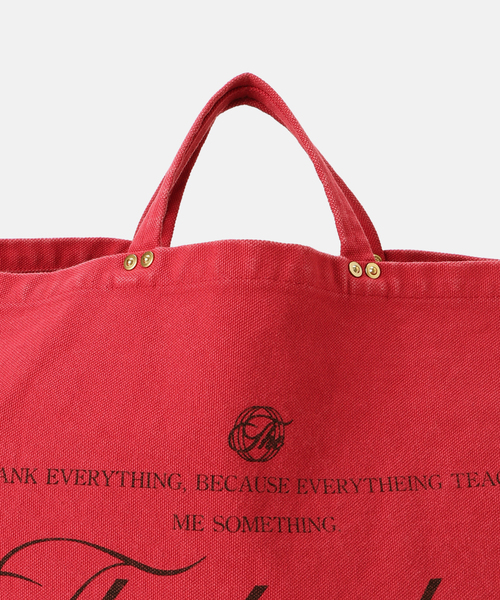 Deuxieme Classe（ドゥーズィエムクラス）の「追加 Logo bag big 2（トートバッグ・レディース・レッド・FREE）」の15枚目の写真