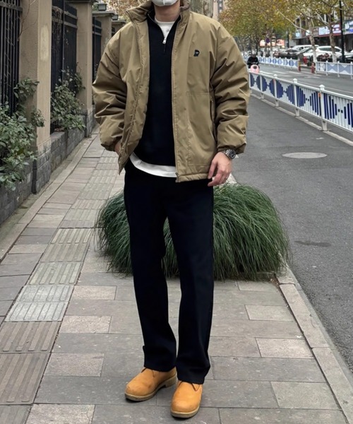 SBG(エスビー)の「SBG ワイドストレートデニム(デニムパンツ・メンズ・ブラウン/ブラック・SMALL/MEDIUM/LARGE)」の7枚目の写真