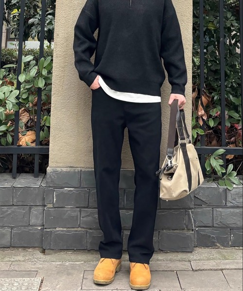 SBG(エスビー)の「SBG ワイドストレートデニム(デニムパンツ・メンズ・ブラウン/ブラック・SMALL/MEDIUM/LARGE)」の3枚目の写真