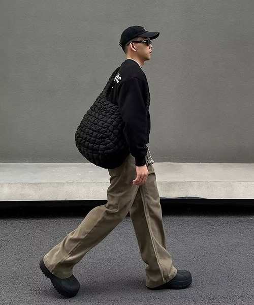 SBG(エスビー)の「SBG ワイドストレートデニム(デニムパンツ・メンズ・ブラウン/ブラック・SMALL/MEDIUM/LARGE)」の18枚目の写真