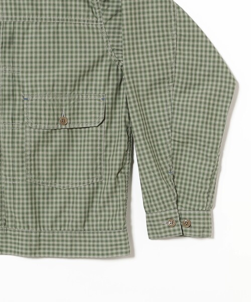 BRILLA per il gusto（ブリッラペルイルグースト）の「SMITH'S AMERICAN / チェック トラッカー ジャケット（ブルゾン・メンズ・ネイビー/グリーン系その他3・MEDIUM/SMALL/LARGE）」の10枚目の写真