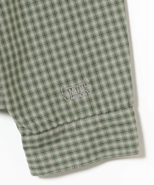 BRILLA per il gusto（ブリッラペルイルグースト）の「SMITH'S AMERICAN / チェック トラッカー ジャケット（ブルゾン・メンズ・ネイビー/グリーン系その他3・MEDIUM/SMALL/LARGE）」の11枚目の写真