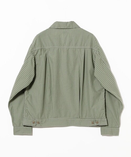 BRILLA per il gusto（ブリッラペルイルグースト）の「SMITH'S AMERICAN / チェック トラッカー ジャケット（ブルゾン・メンズ・ネイビー/グリーン系その他3・MEDIUM/SMALL/LARGE）」の12枚目の写真
