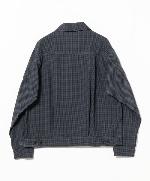 BRILLA per il gusto（ブリッラペルイルグースト）の「SMITH'S AMERICAN / チェック トラッカー ジャケット（ブルゾン・メンズ・ネイビー/グリーン系その他3・MEDIUM/SMALL/LARGE）」の5枚目の写真