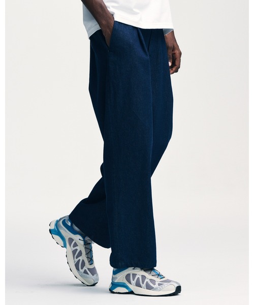 SOPHNET.（ソフネット）の「DICKIES BOLD-FIT TUCK JEANS（デニムパンツ・メンズ・インディゴブルー/ライトインディゴブルー・1/2/3/4/5）」の10枚目の写真