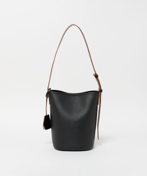 hALON（アーロン）の「＜hALON＞レザー バケットバッグS（トートバッグ・メンズ・ブラック・FREE）」の3枚目の写真