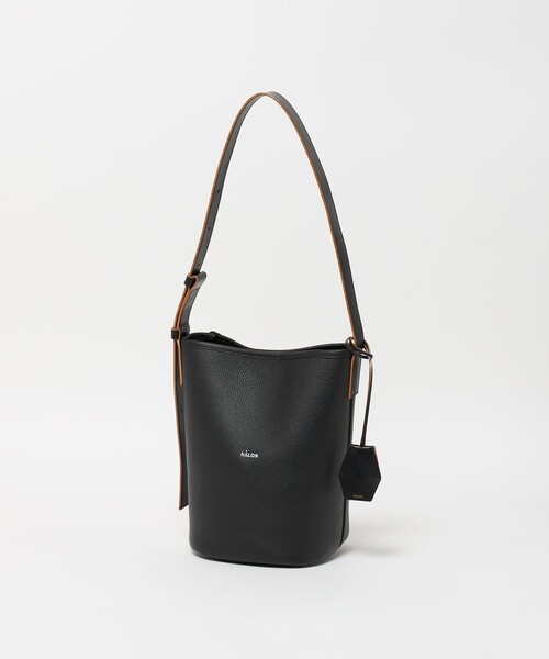 hALON（アーロン）の「＜hALON＞レザー バケットバッグS（トートバッグ・メンズ・ブラック・FREE）」の4枚目の写真