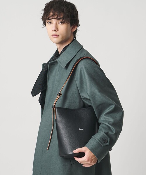 hALON（アーロン）の「＜hALON＞レザー バケットバッグS（トートバッグ・メンズ・ブラック・FREE）」の18枚目の写真