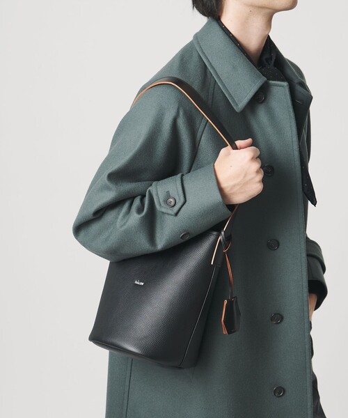 hALON（アーロン）の「＜hALON＞レザー バケットバッグS（トートバッグ・メンズ・ブラック・FREE）」の19枚目の写真