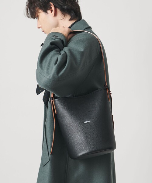 hALON（アーロン）の「＜hALON＞レザー バケットバッグS（トートバッグ・メンズ・ブラック・FREE）」の20枚目の写真