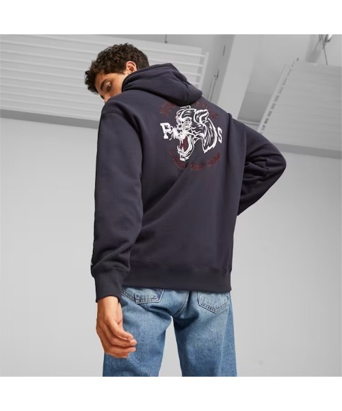 プーマ 【PUMA】× STAPLE 【ステイプル】 -プルオーバーパーカー【HOODY TR 622202】