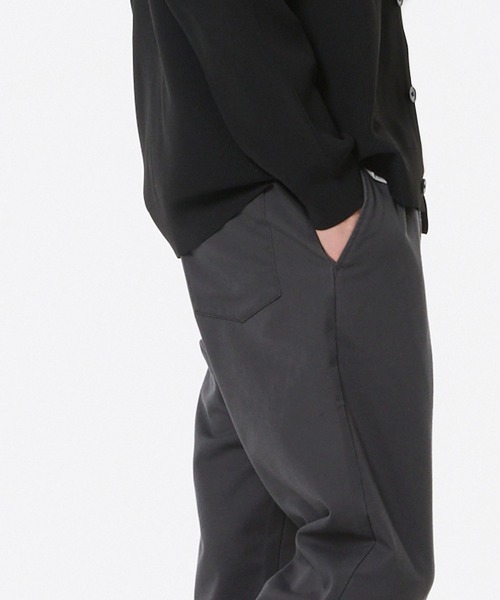 coca(coca)(コカ)の「ソフトツイルイージーパンツ(その他パンツ・メンズ・グレー/ブラック・M/XL/L)」の6枚目の写真