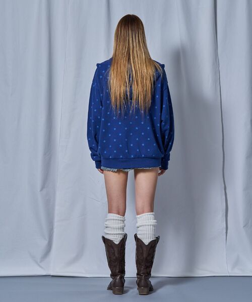 SEQUENZ(シークエンズ)の「※WEB限定 / ロゴワッペン / アソートまたぎジップパーカー / sqnz logo applique zip p/k(パーカー・メンズ・グレー/その他2/ライトピンク/その他3/ブラック/ホワイト・MEDIUM/SMALL/LARGE)」の22枚目の写真
