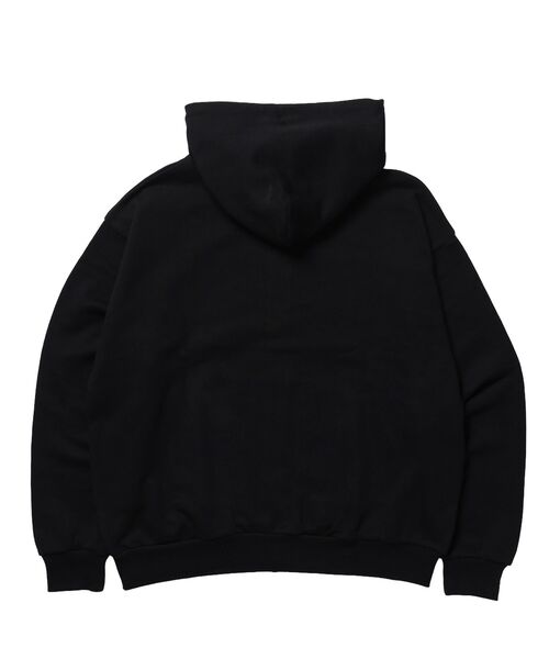 SEQUENZ(シークエンズ)の「※WEB限定 / ロゴワッペン / アソートまたぎジップパーカー / sqnz logo applique zip p/k(パーカー・メンズ・グレー/その他2/ライトピンク/その他3/ブラック/ホワイト・MEDIUM/SMALL/LARGE)」の16枚目の写真