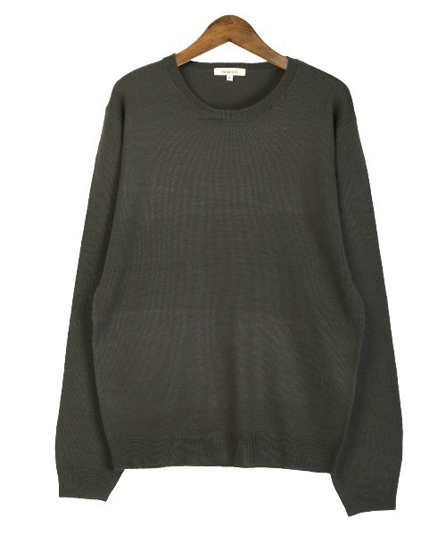 LUXSTYLE(ラグスタイル)の「カシミヤタッチクルーネックニット(ニット/セーター・メンズ・ホワイト/ブラック/チャコールグレー・M/XL/L)」の16枚目の写真