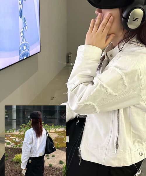 FANYOUNG(ファンヤング)の「レーシングジャケット ホワイト(ブルゾン・レディース・その他・SMALL/MEDIUM)」の6枚目の写真