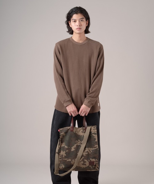 Levi's（リーバイス）の「Levi's/リーバイス ヘリテージトートバッグ（トートバッグ・メンズ・グリーン・OS）」の2枚目の写真