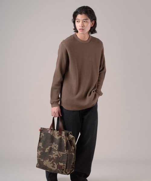 Levi's（リーバイス）の「Levi's/リーバイス ヘリテージトートバッグ（トートバッグ・メンズ・グリーン・OS）」の3枚目の写真