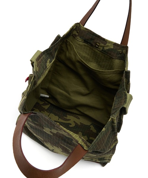 Levi's（リーバイス）の「Levi's/リーバイス ヘリテージトートバッグ（トートバッグ・メンズ・グリーン・OS）」の6枚目の写真