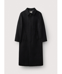 UMARMUNG（ウンマームン）の「Japanese mohair fabric oversized coat_Black（チェスターコート）」
