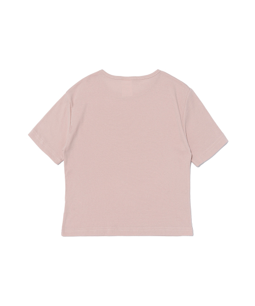 ROIDESROIS(ロワデロワ)の「キッチドット クロップ半袖Tシャツ (ピンク)(Tシャツ/カットソー・レディース・その他・FREE)」の2枚目の写真