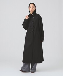 Ray BEAMS | メタルボタン スタンド コート(ステンカラーコート)