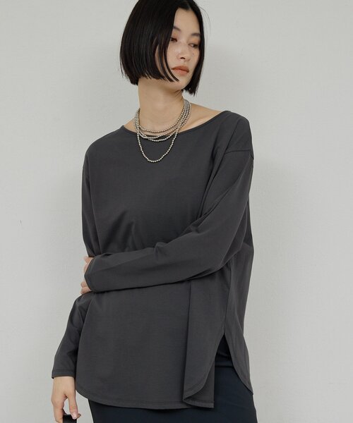 GALLARDAGALANTE（ガリャルダガランテ）の「レイヤードボールロングネックレス（リング・レディース・ホワイト/シルバー・FREE）」の9枚目の写真