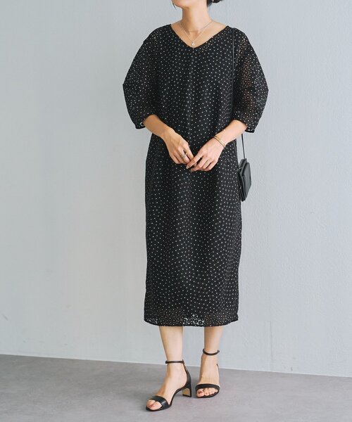 BEARDSLEY（ビアズリー）の「《HiROMITHiSTLE》マーガレットワンピース（ワンピース・レディース・ブラック・FREE）」の2枚目の写真